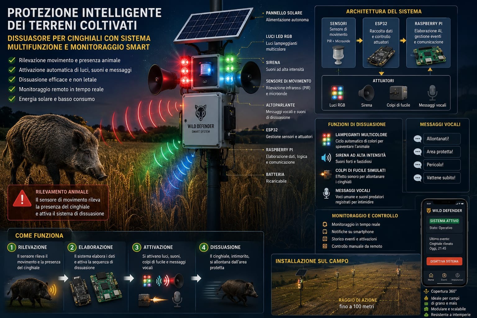 Cover image for Wild Defender AI: Smart Crop Protection System