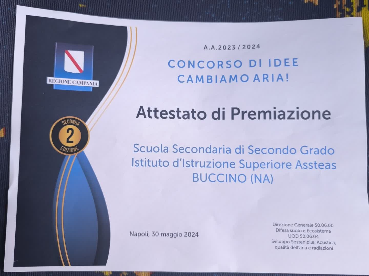 La premiazione