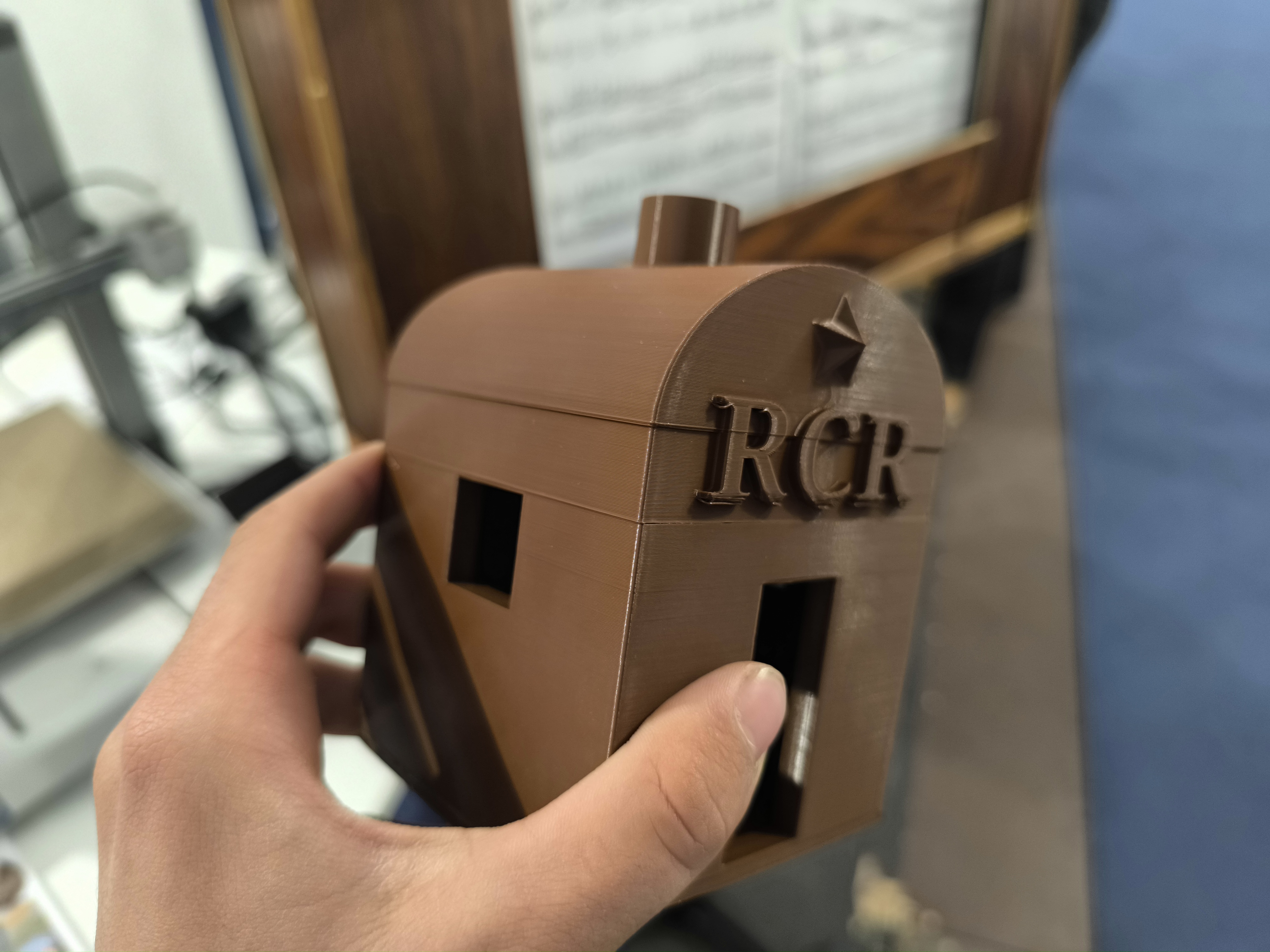 Un gadget modellino per i visitatori