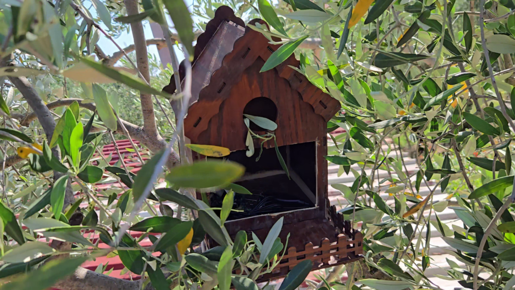 Schermata del sistema Bird Station.